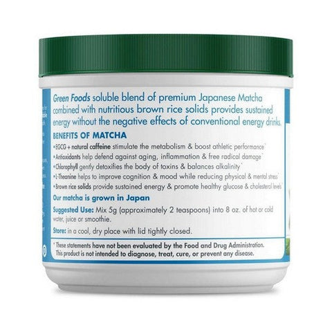 Green Foods Corporation, Matcha Green Tea Energy Blend, 5.5 Oz Green Foods Corporation