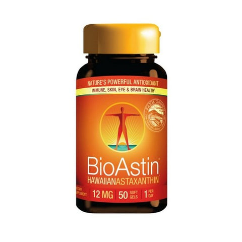 Nutrex Hawaii, BioAstin Hawaiian Astaxanthin, 12 MG, 50 CAPS
