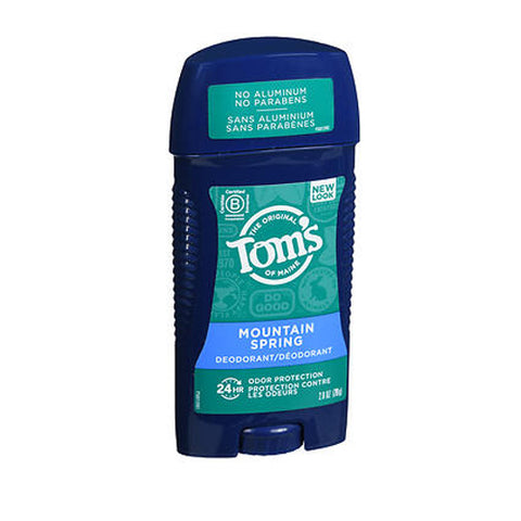 Tom's Of Maine, Long Lasting Men's Deodorant Stick Mountain Spring, 2.25 oz