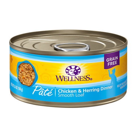 Wellness, Canned Cat Food, 5.5 Oz(Case Of 3)