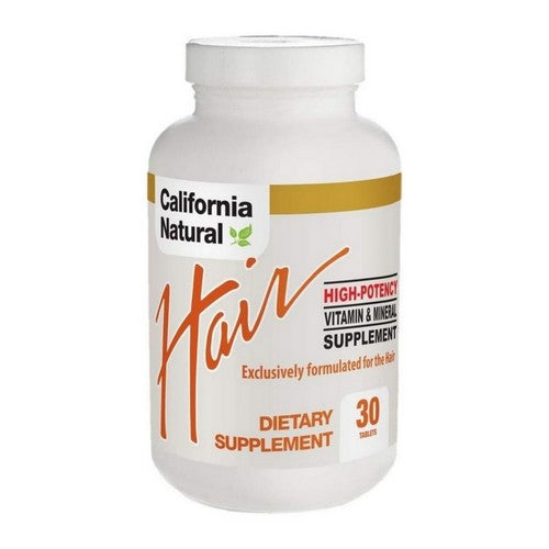 California Natural, Hair High Potency, 30 tabs
