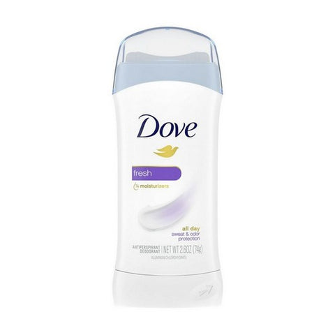 Dove, Antiperspirant Deodorant Invisible Solid Fresh, 2.6 Oz