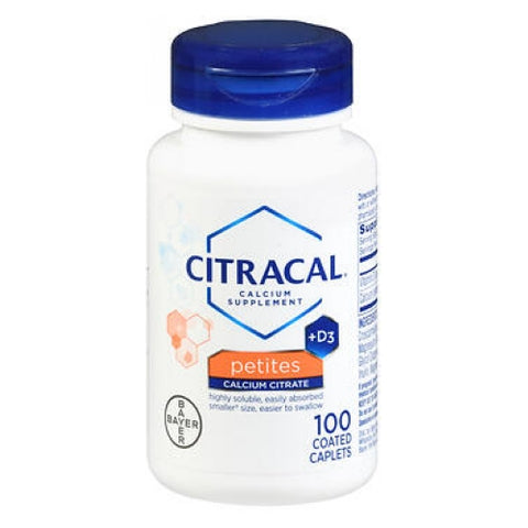 Citracal, Calcium Citrate Petites With Vitamin D, Count of 250