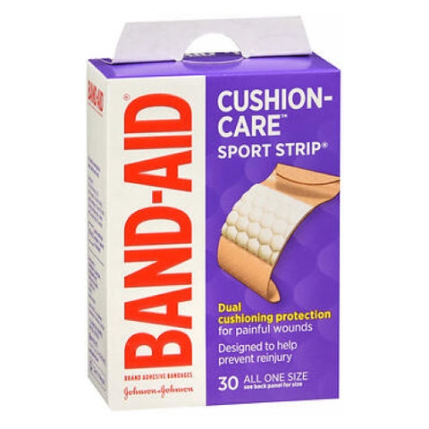 Band-Aid, Sport Strip Bandages Extra Wide, 30 each
