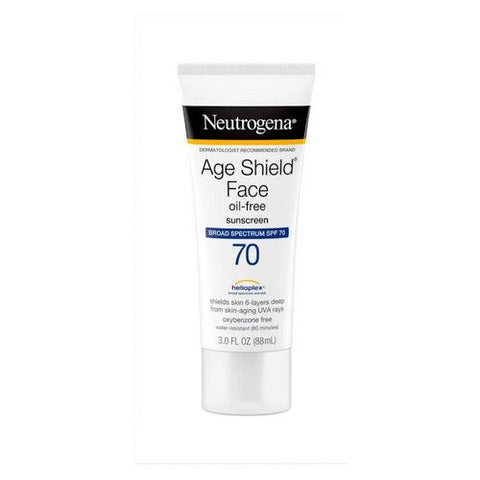 Neutrogena, Age Shield Oil Free Face Sunscreen SPF 70, 3 Oz Neutrogena
