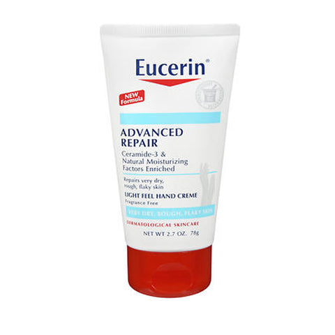 Eucerin, Advanced Repair Light Feel Hand Creme, 2.7 oz