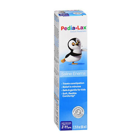 Fleet, Pedia-Lax Enema Rectal Saline Laxative, 2.25 oz