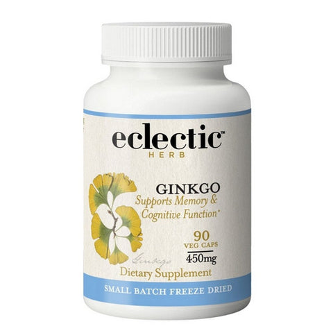 Eclectic Herb, Ginkgo, 500 Mg, 90 Caps