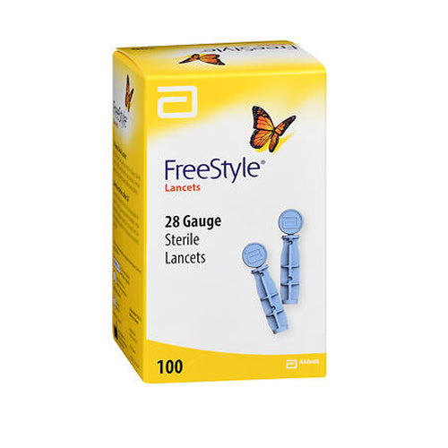 Freestyle, Gauge Sterile Lancets, 100 Count