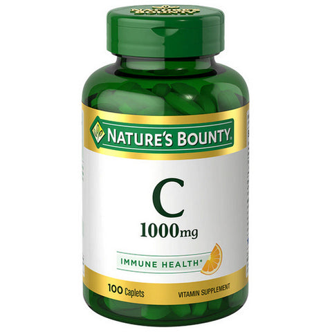 Nature's Bounty, Vitamin C, 1000 mg, 100 tabs