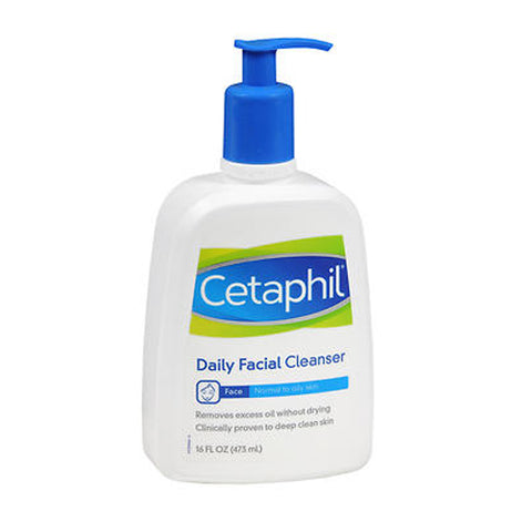 Cetaphil, Daily Facial Cleanser For Normal To Oily Skin, 16 oz