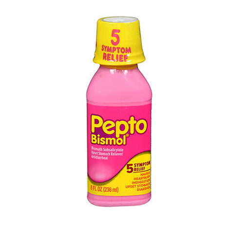 Pepto-Bismol, Upset Stomach Reliever Antidiarrheal, Original 8 oz