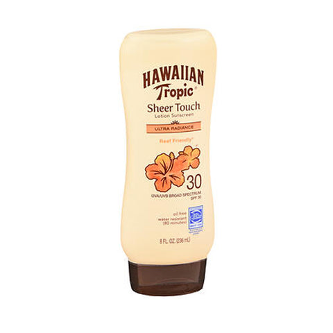 Hawaiian Tropic, Sheer Touch Sunscreen Lotion Spf 30, 8 oz