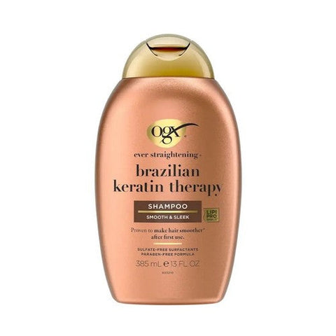 OGX, Ever Straightening + Brazilian Keratin Therapy Shampoo, 13 Oz OGX