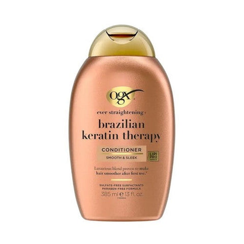OGX, Ever Straightening Plus Brazilian Keratin Therapy Conditioner, 13 Oz OGX