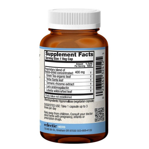 Eclectic Herb, Lung Support, 45 Caps