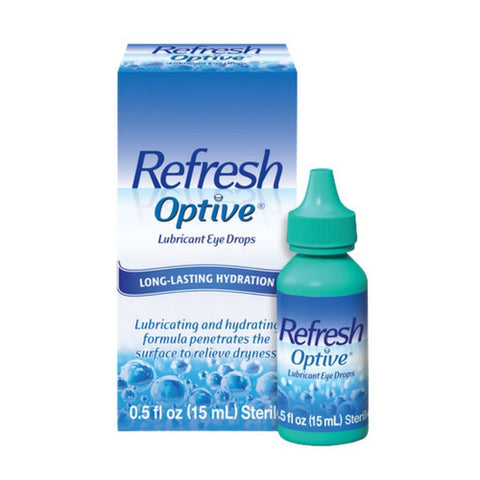 Refresh, Refresh Optive Lubricant Eye Drops For Dry Eyes, Count of 1