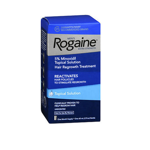 Rogaine, Mens Extra Strength Hair Regrowth Treatment, Unscented 2 oz