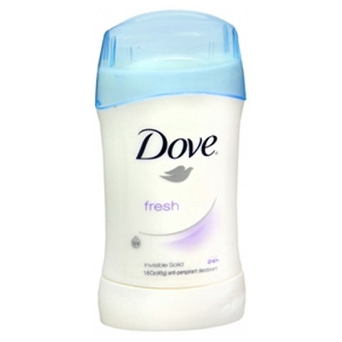 Dove, Anti-Perspirant Deodorant Invisible Solid Fresh, 1.6 Oz