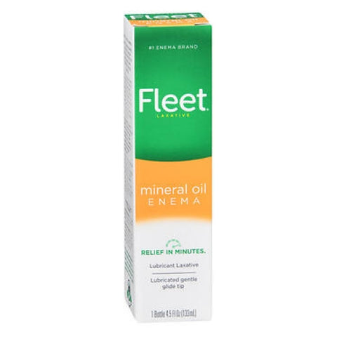 Fleet, Mineral Oil Enema Latex Free, 4.5 Oz