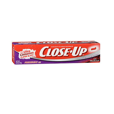 Close-Up, Cinnamon Red Gel Anticavity Fluoride Toothpaste, 6 oz