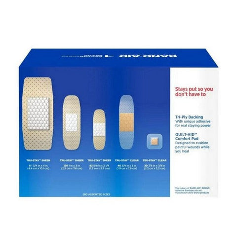 Band-Aid, Adhesive Bandages Variety Pack, 30 Count Band-Aid