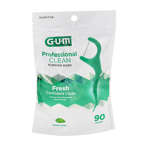 Gum, Eez-Thru Flossers, Mint 90 each