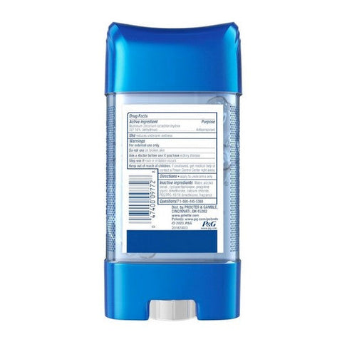 Gillette, Anti-Perspirant Deodorant Clear Gel Cool Wave, 3.8 oz Gillette