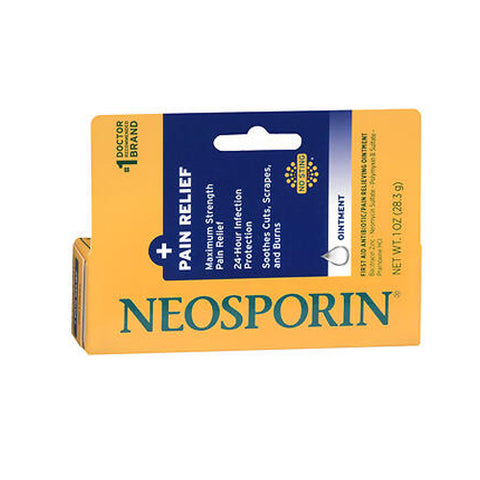 Neosporin, Plus Maximum Strength Antibiotic Pain Relief Ointment, 1 oz
