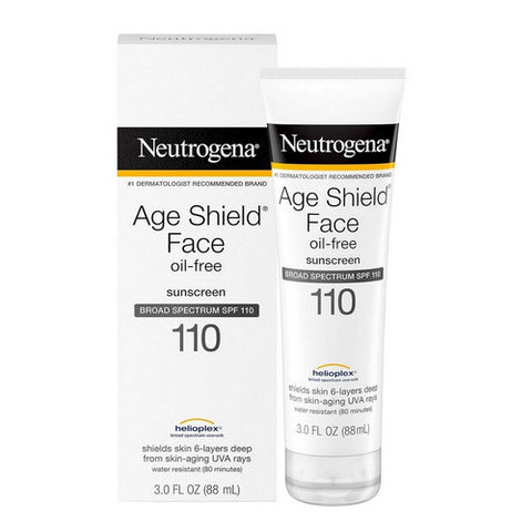 Neutrogena, Age Shield Face Sunblock Lotion Spf 110, 3 oz