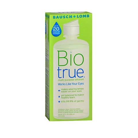 Bausch + Lomb, Bio-True Multipurpose Solution For Soft Contact Lenses, 10 Oz