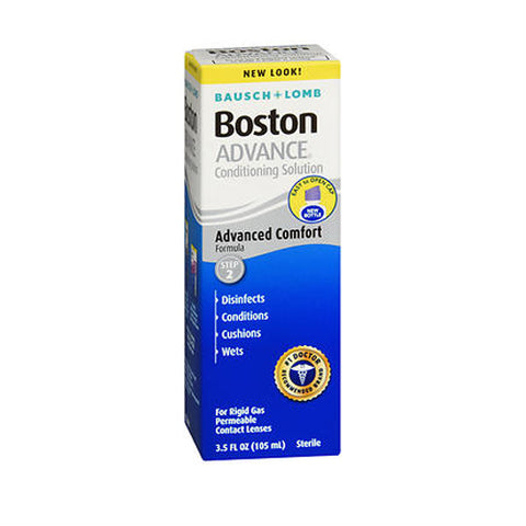 Bausch + Lomb, Bausch And Lomb Boston Advance Comfort Formula Conditioning Solution For Contact Lens, 3.5 Oz