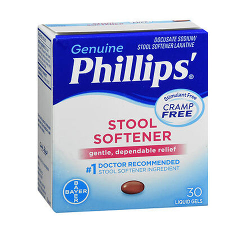 Bayer, Phillips Stool Softener Liquid Gels, 30 each