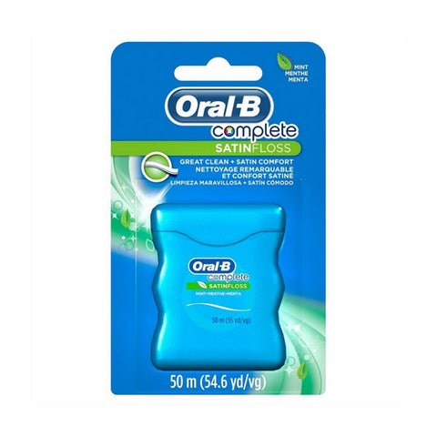 Oral-B, Complete Mint Satin Floss, 1 Count / 54.6 YD