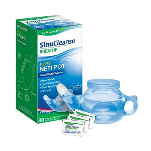 Sinucleanse, Netipot Nasal Wash Saline Kit, 1 Each Sinucleanse