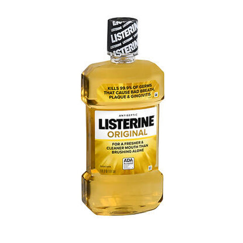 Listerine, Original Antiseptic Mouthwash, 33.8 Oz