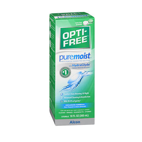 Opti-Free, Pure Moist Multi-Purpose Solution, 10 oz