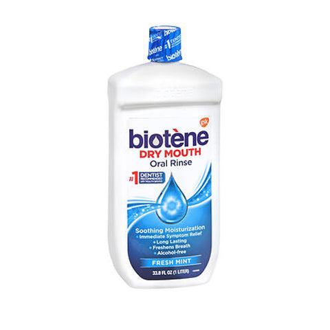 Biotene, Mouthwash With Calcium, 33.8 oz