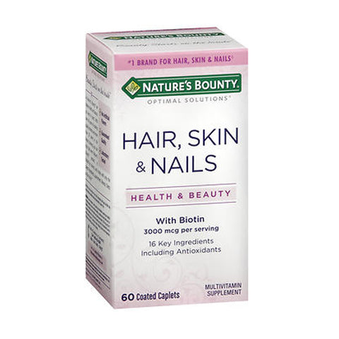 Nature's Bounty, Hair Skin And Nails, 60 tabs
