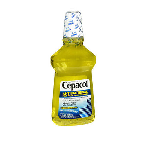 Cepacol, Antibacterial Mouthwash With Ceepryn Gold, 24 oz