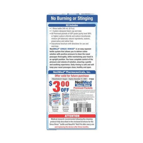 Neilmed, Sinus Rinse Kit, 1 each Neilmed
