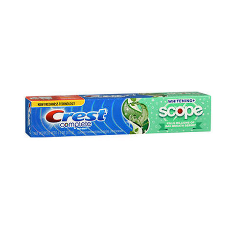 Crest, Whitening Plus Scope Fluoride Anticavity Toothpaste, Minty Fresh 6.2 oz