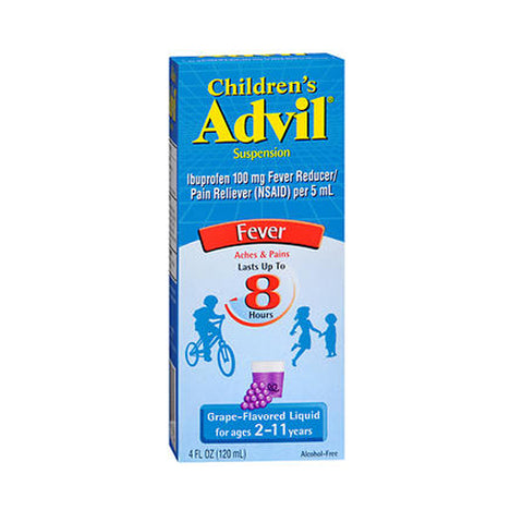 Advil, Children Suspension, Grape 4 oz