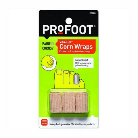 Profoot, Vita-Gel Corn Wraps, 3 each