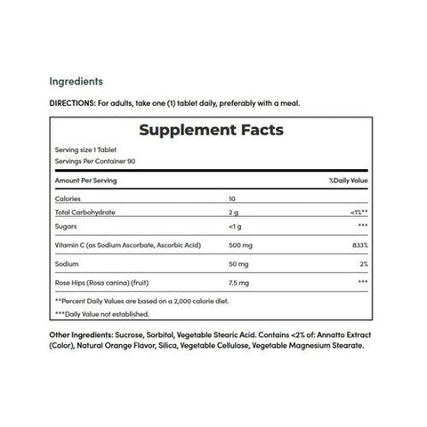 Nature's Bounty, Vitamin C, 300 Mg, 90 Tabs Nature's Bounty