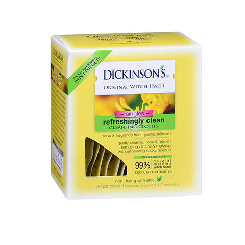 Dickinsons, Original Witch Hazel Oil Controlling Towelettes, 20 ct