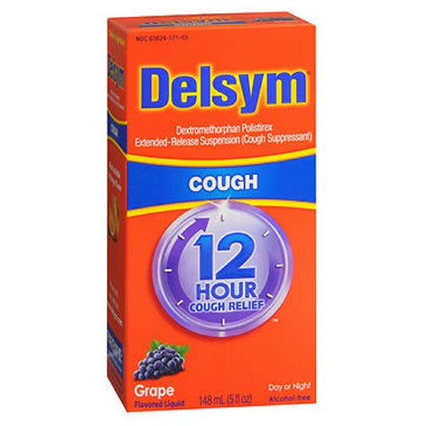 Delsym, Adult 12 Hour Cough Relief, 5 Oz