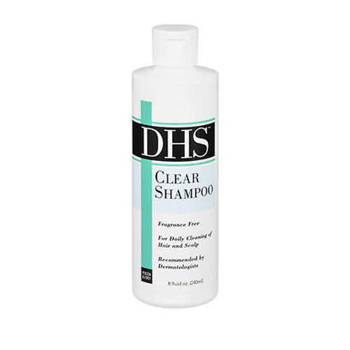 Dhs, DHS Clear Shampoo, Fragrance Free 8 oz