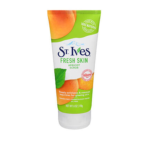 St. Ives Fresh Skin Invigorating Apricot Scrub 6 oz By St. Ives