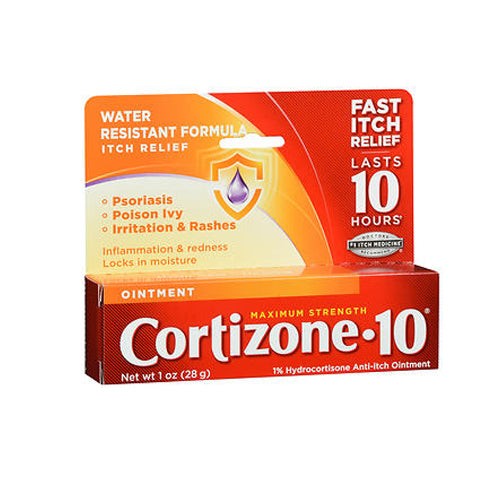 Cortizone-10, Cortizone-10 Anti-Itch Ointment Maximum Strength, 1 oz